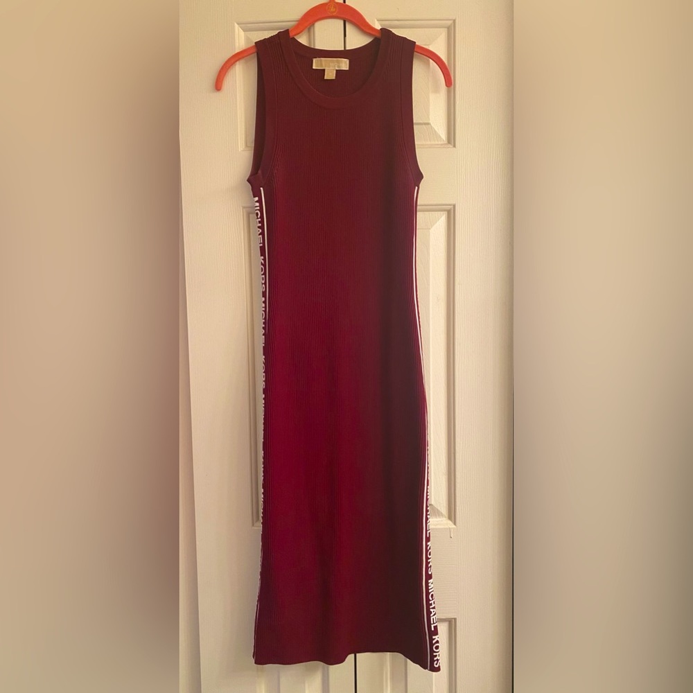 MICHAEL Michael Kors sleeveless midi dress, size M